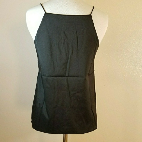 ***Black Deep V-Neck Cami - Picture 5 of 7